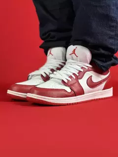 Air Jordan 1 Low vermelho branco Nacional S - comprar online