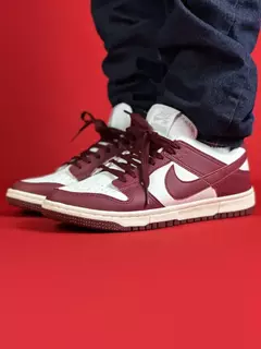 Nike dunk vinho branco nacional s - comprar online