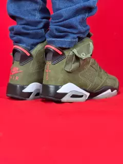 Nike air jordan 6 verde na internet