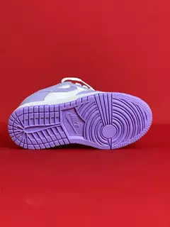 Dunk Low Infantil Lilas com Branco na internet