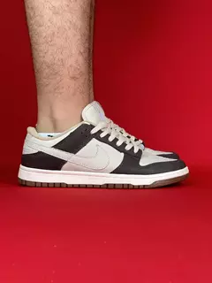 Nike dunk low Bege Com Café nacional s