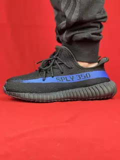 Adidas Yeezy Preto/Azul Boost 350 Importado