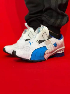 Puma disc branco azul nacional premium - comprar online