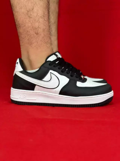 Nike air force 1 preto branco nacional s