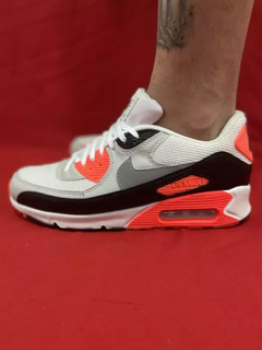 Nike Airmax 90 Branco e laranja