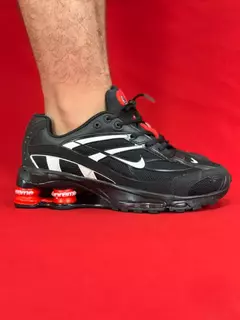 Nike ride supreme preto vermelho nacional premium