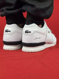 Lacoste Novo Premium Branco Preto na internet