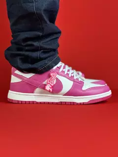 Nike dunk rosa branco barbie nacional s