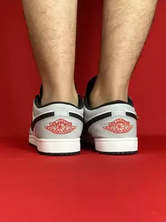 Air Jordan 1 Low Cinza Preto Branco Nacional S na internet