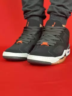 Nike Air Jordan 5 Preto Branco Laranja Bolha Azul Nacional S - comprar online