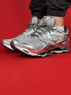 Mizuno prophecy 1 prata vermelho nacional premium - comprar online