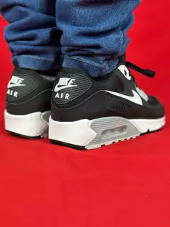 Nike airmax 90 preto cinza na internet