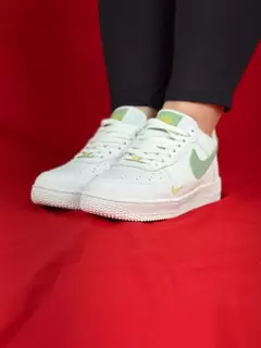 Nike air force 1 branco verde - comprar online