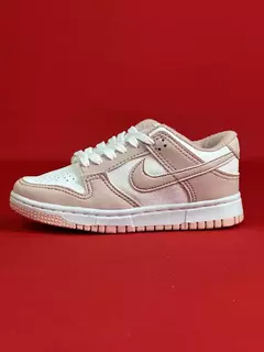 Dunk Low Infantil Rose Com Branco na internet