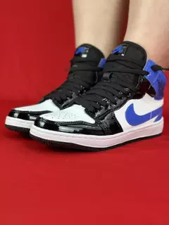 Nike Air Jordan 1 Preto Azul Nacional Premium - comprar online