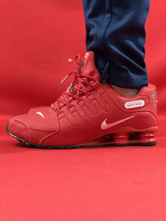 Nike Shox Nz 4 Molas vermelho