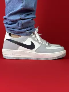 Nike air force 1 branco cinza camaleao nacional s