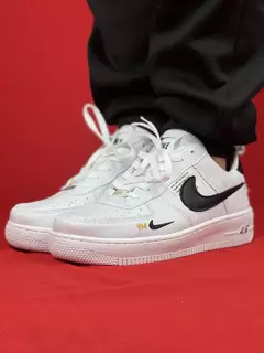 Nike Air Force Branco Preto Lv8 Sintético - comprar online