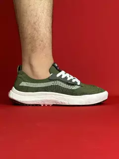 Vans Ultraranger Vr3 Verde Militar Com Branco Nacional S