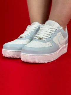 Nike air force 1 azul bebe branco nacional s - comprar online