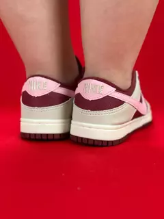 Nike dunk low vinho bege rosa nacional s na internet