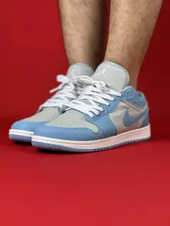 Air Jordan 1 Low Azul Cinza Nacional S - comprar online