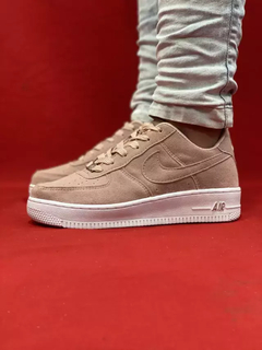 Nike Air Force Rosa Camurça