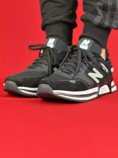 New balance 1974 preto branco nacional premium - comprar online