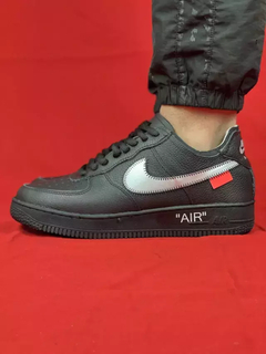 Nike Air Force 1 Offwhite Preto