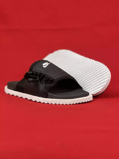 Chinelo Preto/Branco Slide Nike - Sharp Grifes