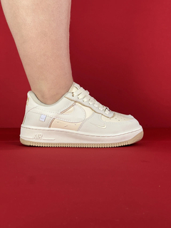 Nike air force 1 bege marrom nacional s