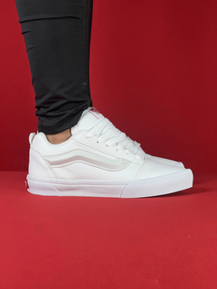 Vans Knu todo branco Nacional S