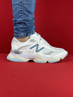 New balance 9060 branco azul nacional premium