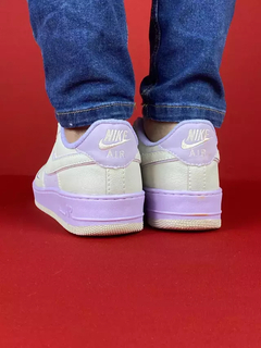 Nike air force 1 S cinza roxo nacional na internet