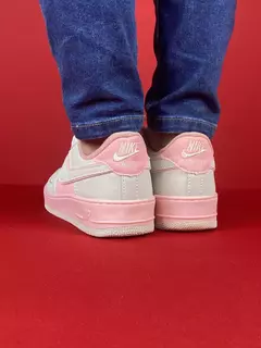 Nike air force 1 S cinza rosa nacional na internet