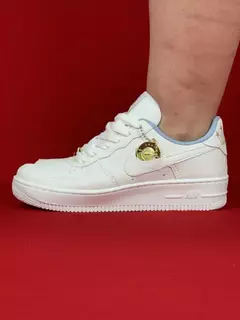 Nike air force 1 todo branco azul nacional s