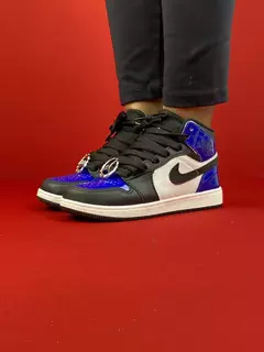 Air Jordan 1 High azul preto e branco nacional s - comprar online