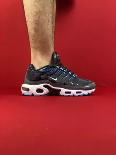 Nike preto azul Tn Plus Importado