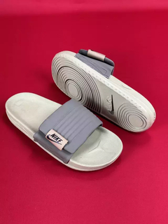 nike chinelo slide verde e cinza nacional premium