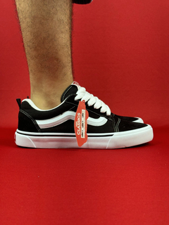 Vans Knu Preto e Branco Nacional S