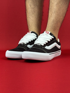 Vans Knu Preto e Branco Nacional S - comprar online