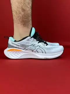 Asics branco cinza