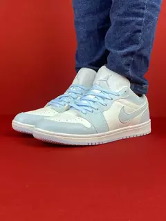 Air Jordan 1 Low azul bebê branco Nacional S - comprar online