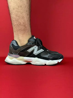 New balance 9060 cinza com cafe nacional premium