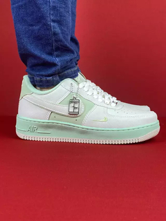 Nike air force 1 cinza verde nacional s