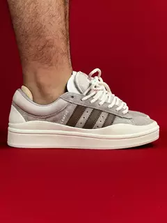 Adidas campus 2.0 cinza com marrom nacional premium