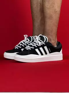 Adidas campus 2.0 preto com branco nacional premium - comprar online