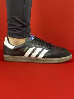 Adidas samba preto nacional s