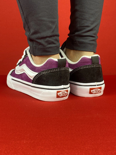 Vans Knu roxo preto Nacional S na internet