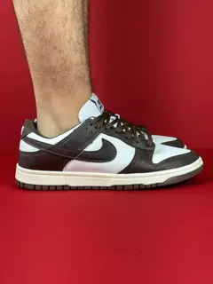 Nike dunk low café branco nacional s